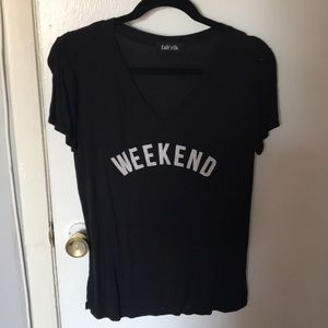 Weekend graphic tshirt